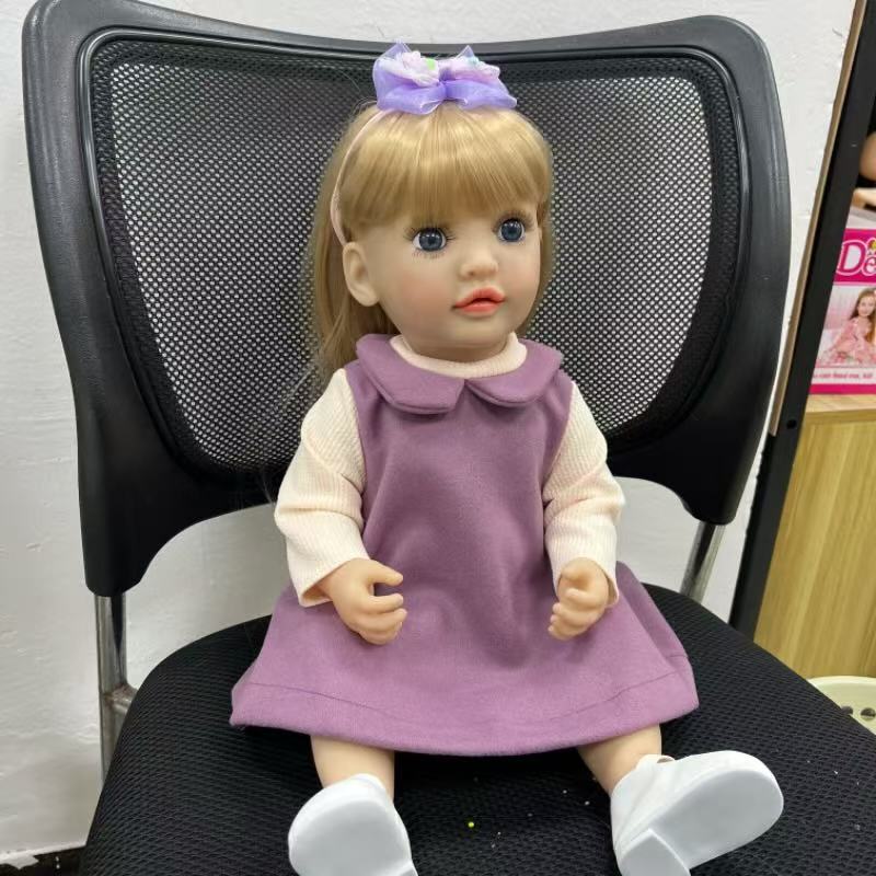 22-Inch High-Realism Interactive Reborn Toddler Doll with Electronic Functions