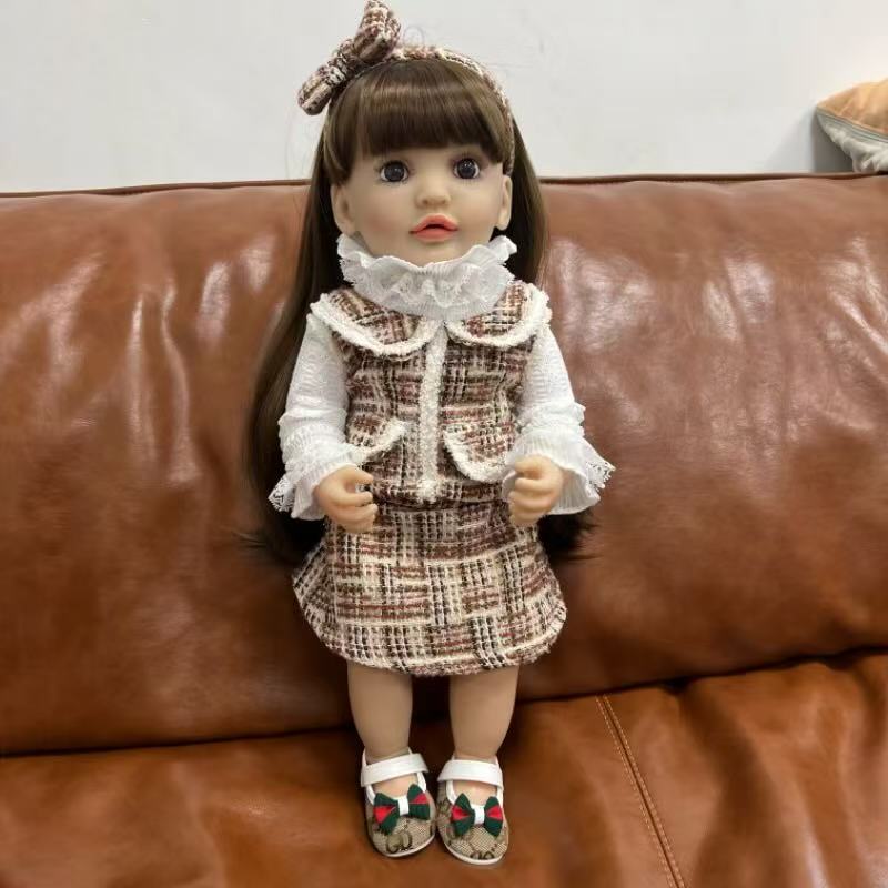 22-Inch High-Realism Interactive Reborn Toddler Doll with Electronic Functions