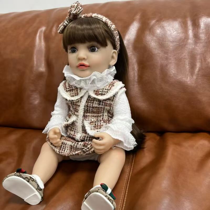 22-Inch High-Realism Interactive Reborn Toddler Doll with Electronic Functions