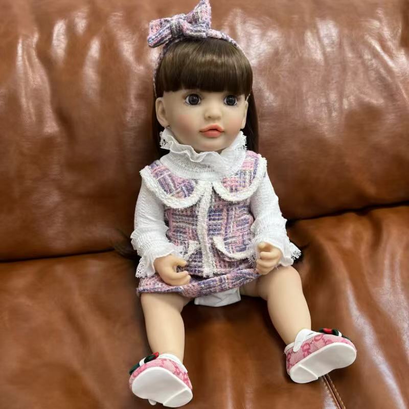 22-Inch High-Realism Interactive Reborn Toddler Doll with Electronic Functions