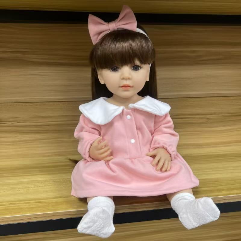 22-Inch High-Realism Reborn Toddler Doll-Princess dress