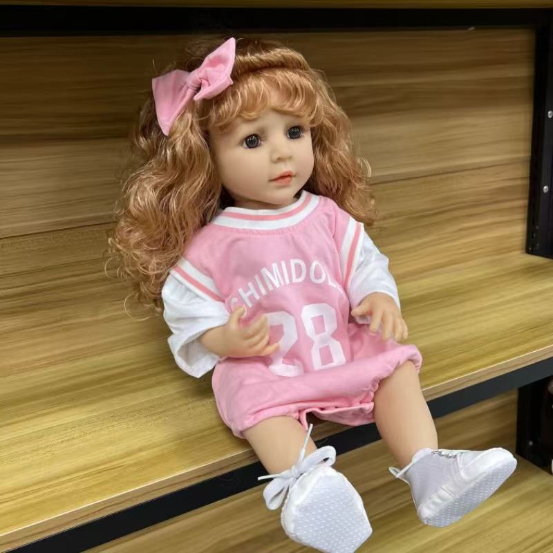 22-Inch High-Realism Reborn Toddler Doll-cheerleaders