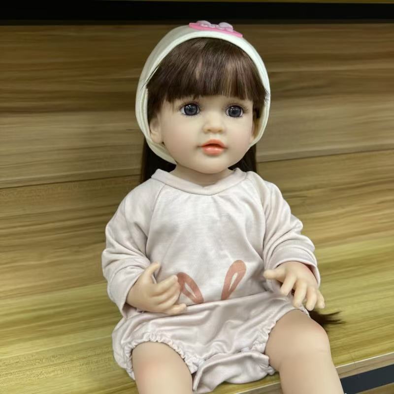 22-Inch High-Realism Reborn Toddler Doll-dog