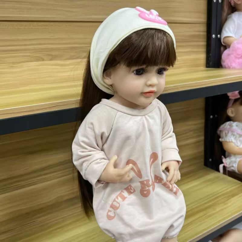 22-Inch High-Realism Reborn Toddler Doll-dog