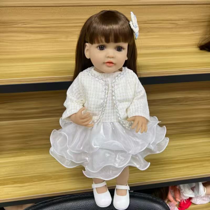 22-Inch High-Realism Reborn Toddler Doll-High-Quality Dress