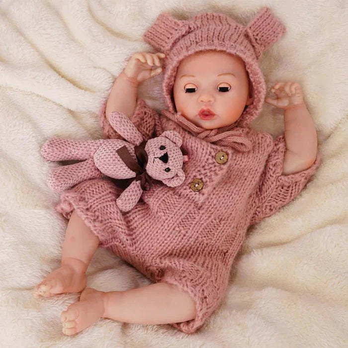 20-Inch Interactive Baby Doll – Moves Face & Makes Real Baby Sounds