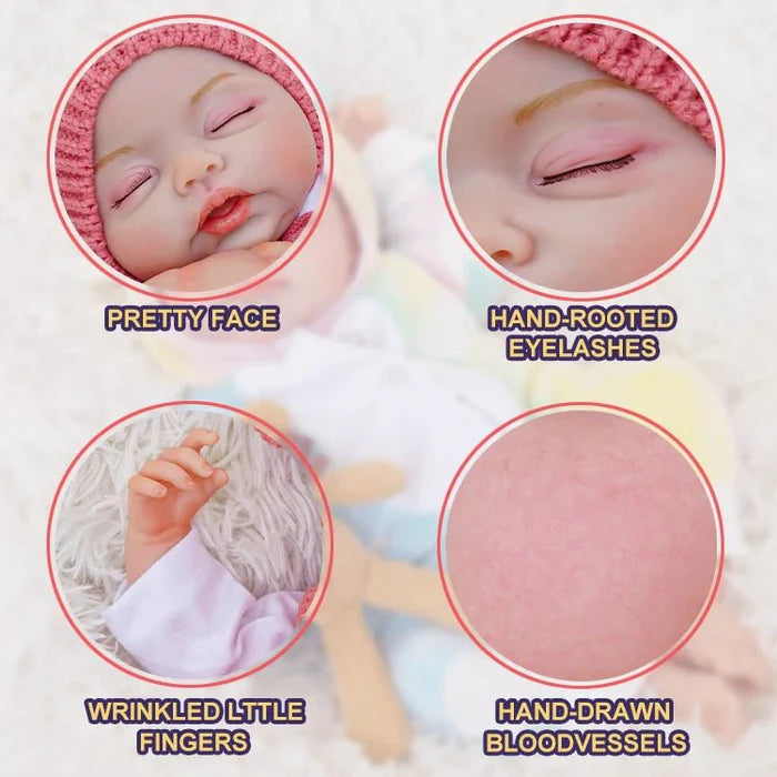 Lifelike Sleeping Reborn Baby Doll (20")