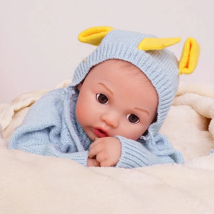 20-Inch Interactive Baby Doll – Moves Face While Feeding