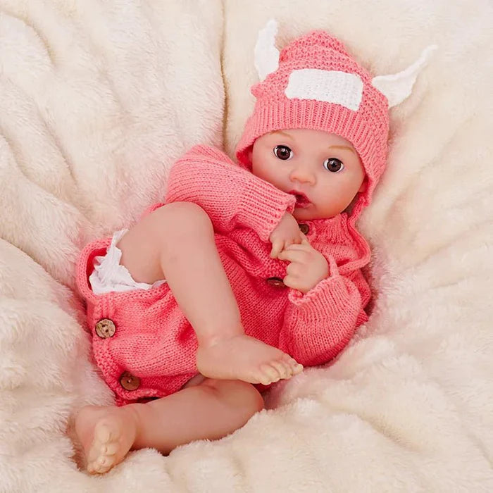 20-Inch Interactive Baby Doll – Moves Face While Feeding