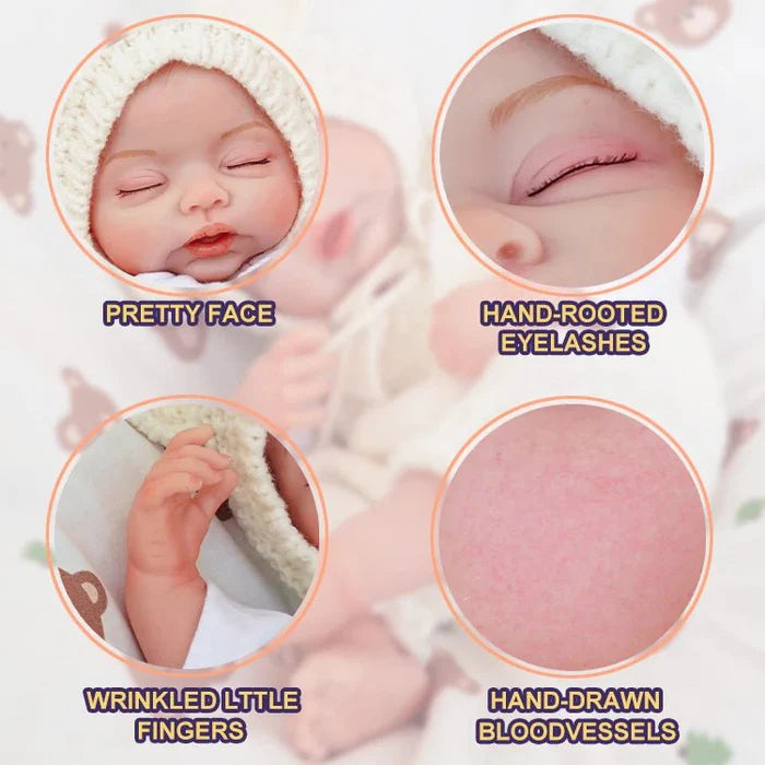 20-Inch Reborn Doll-wool sweater