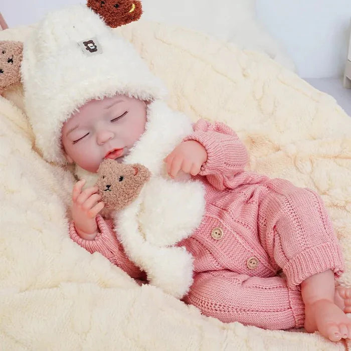 20-Inch Reborn Doll-wool sweater