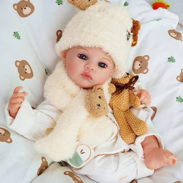 20-Inch Reborn Doll-wool sweater