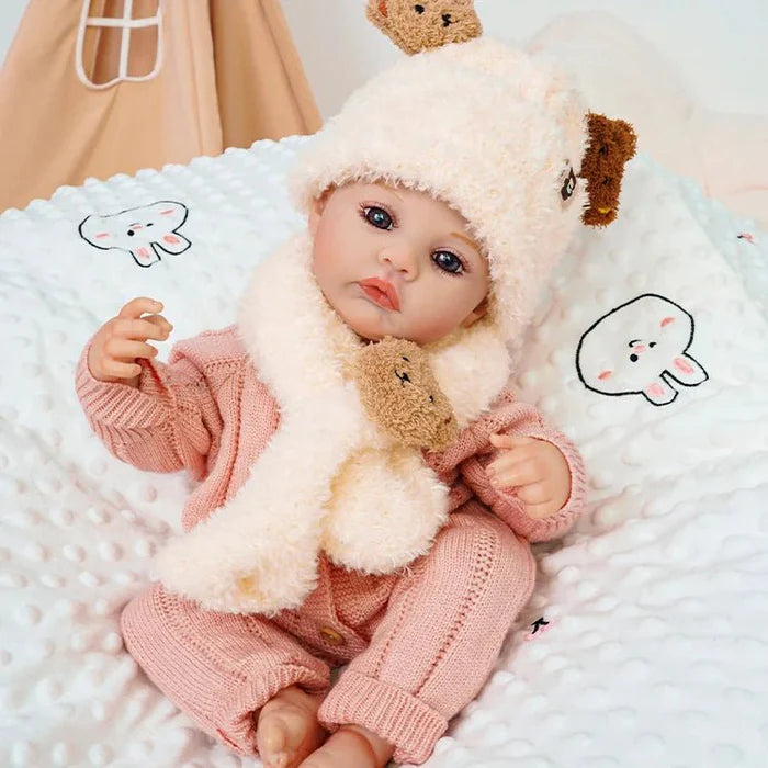 20-Inch Reborn Doll-wool sweater