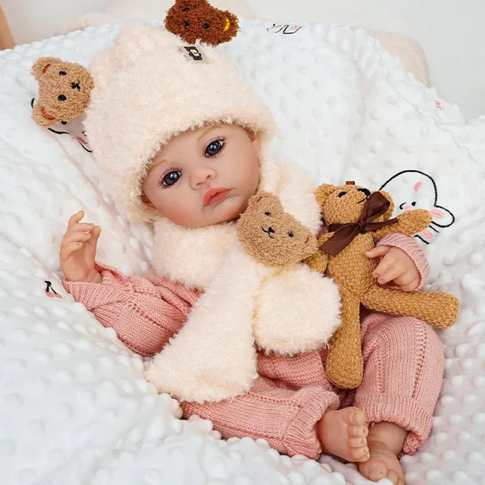 20-Inch Reborn Doll-wool sweater