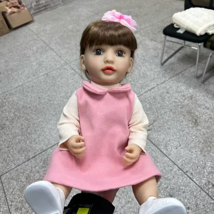 22-Inch High-Realism Interactive Reborn Toddler Doll with Electronic Functions