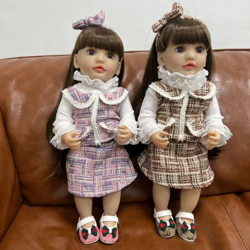 22-Inch High-Realism Interactive Reborn Toddler Doll with Electronic Functions