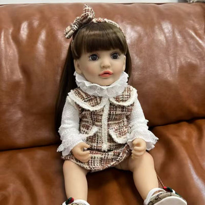 22-Inch High-Realism Interactive Reborn Toddler Doll with Electronic Functions