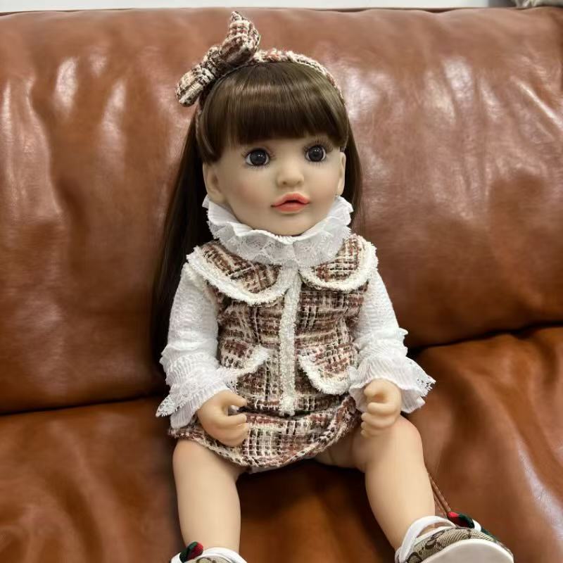 22-Inch High-Realism Interactive Reborn Toddler Doll with Electronic Functions