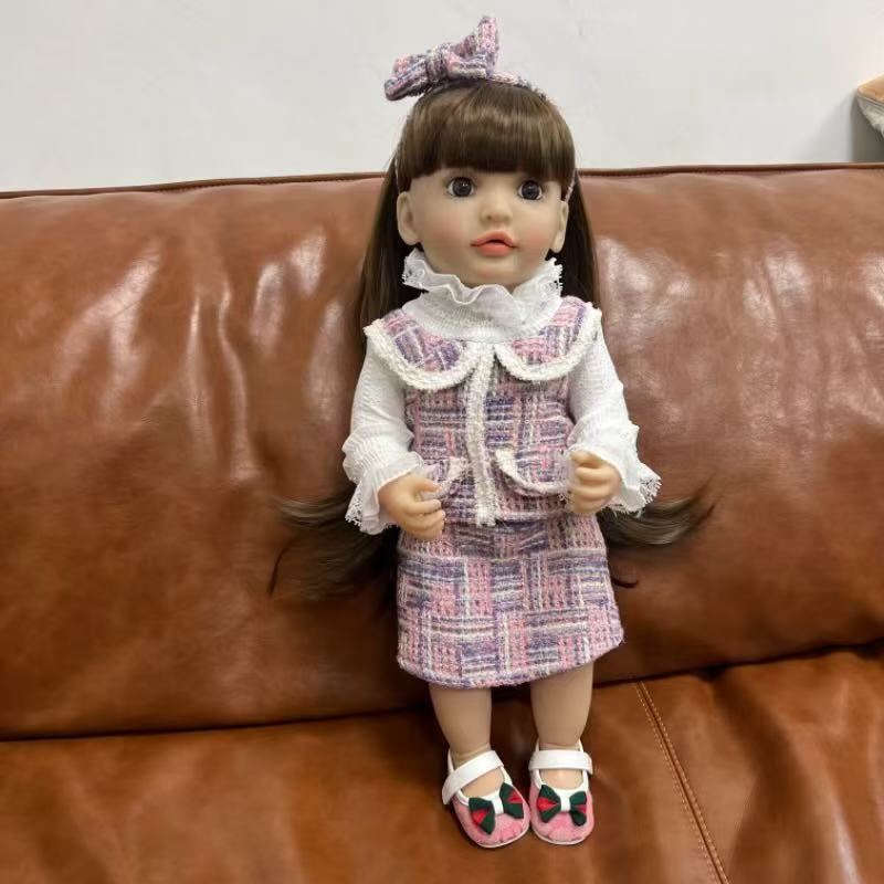 22-Inch High-Realism Interactive Reborn Toddler Doll with Electronic Functions