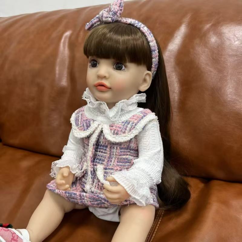 22-Inch High-Realism Interactive Reborn Toddler Doll with Electronic Functions