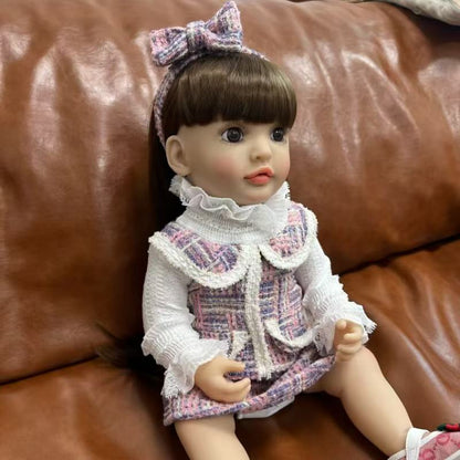 22-Inch High-Realism Interactive Reborn Toddler Doll with Electronic Functions