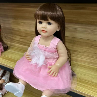 22-Inch High-Realism Reborn Toddler Doll-Large corsage
