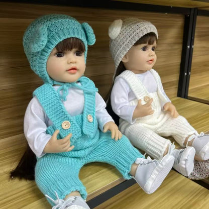 22-Inch High-Realism Reborn Toddler Doll