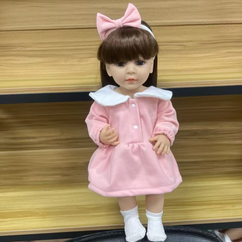 22-Inch High-Realism Reborn Toddler Doll-Princess dress