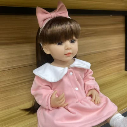 22-Inch High-Realism Reborn Toddler Doll-Princess dress