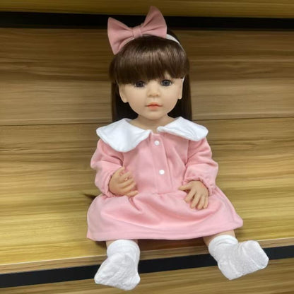 22-Inch High-Realism Reborn Toddler Doll-Princess dress