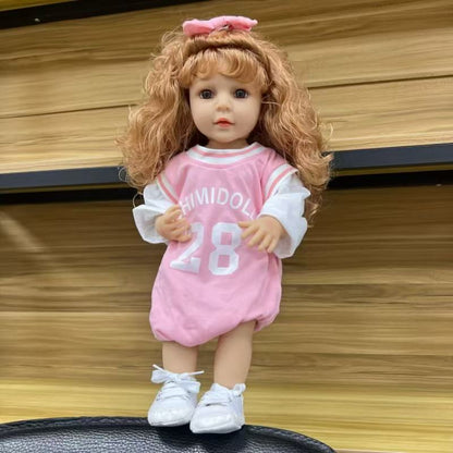 22-Inch High-Realism Reborn Toddler Doll-cheerleaders