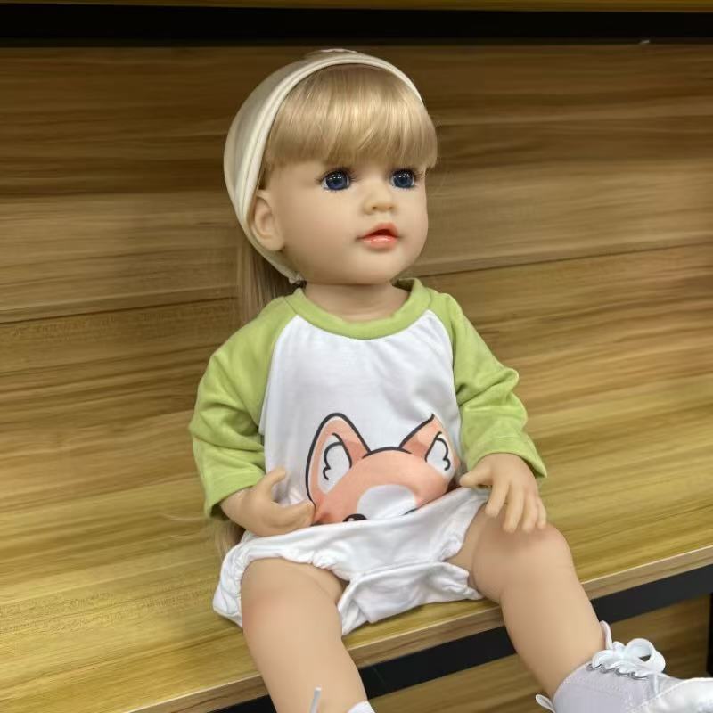 22-Inch High-Realism Reborn Toddler Doll-dog