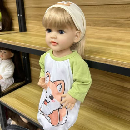 22-Inch High-Realism Reborn Toddler Doll-dog