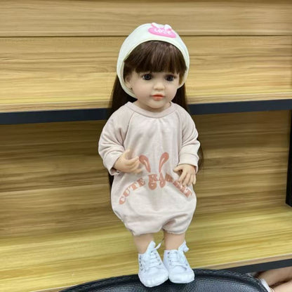 22-Inch High-Realism Reborn Toddler Doll-dog