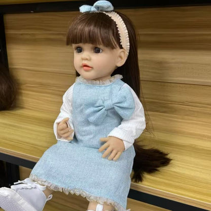 22-Inch High-Realism Reborn Toddler Doll- Long-sleeved Chanel style