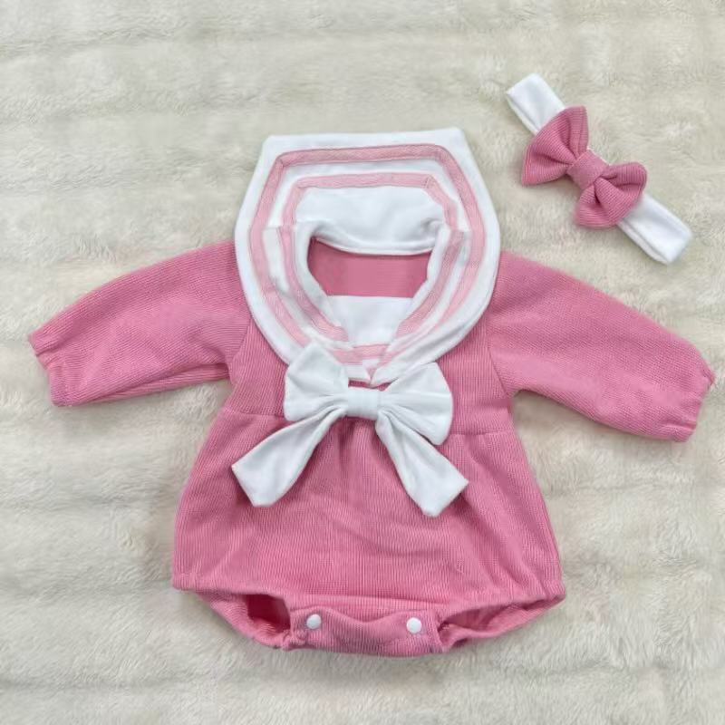 22-Inch High-Realism Reborn Toddler Doll-Elegant Long-Sleeve Princess Dress