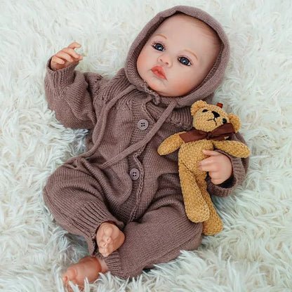20-Inch Reborn Doll-wool sweater