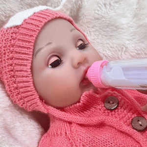 20-Inch Interactive   Baby   Doll   –   Moves   Face   While   Feeding