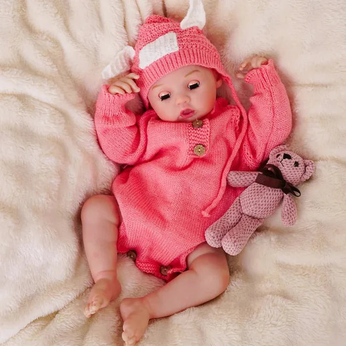 20-Inch Interactive   Baby   Doll   –   Moves   Face   While   Feeding