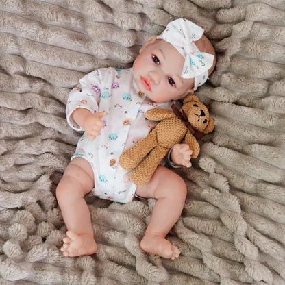 20-Inch Reborn Doll-wool sweater-Printed Knitwear