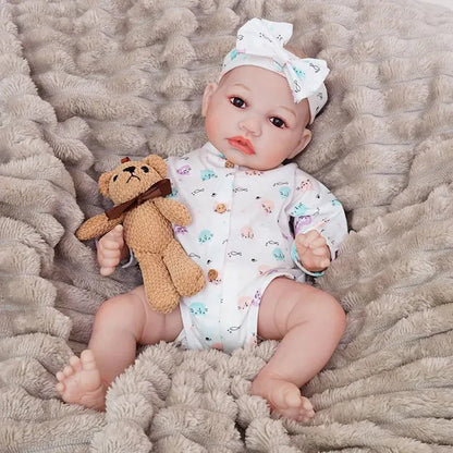 20-Inch Reborn Doll-wool sweater-Printed Knitwear
