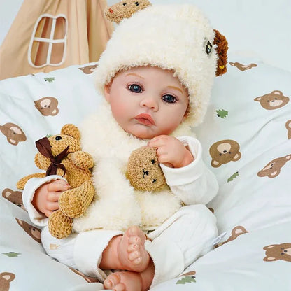 20-Inch Reborn Doll-wool sweater