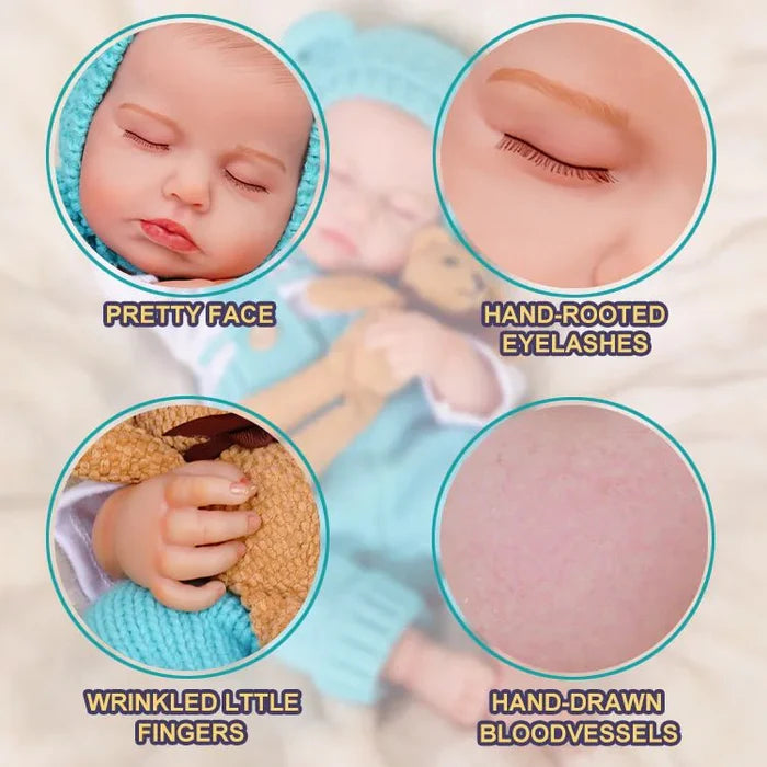 20-Inch Reborn Doll-wool sweater