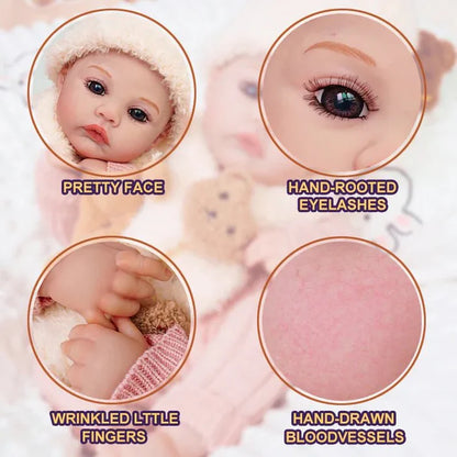 20-Inch Reborn Doll-wool sweater