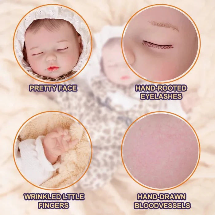 20-Inch Reborn Doll – Sleeping Style
